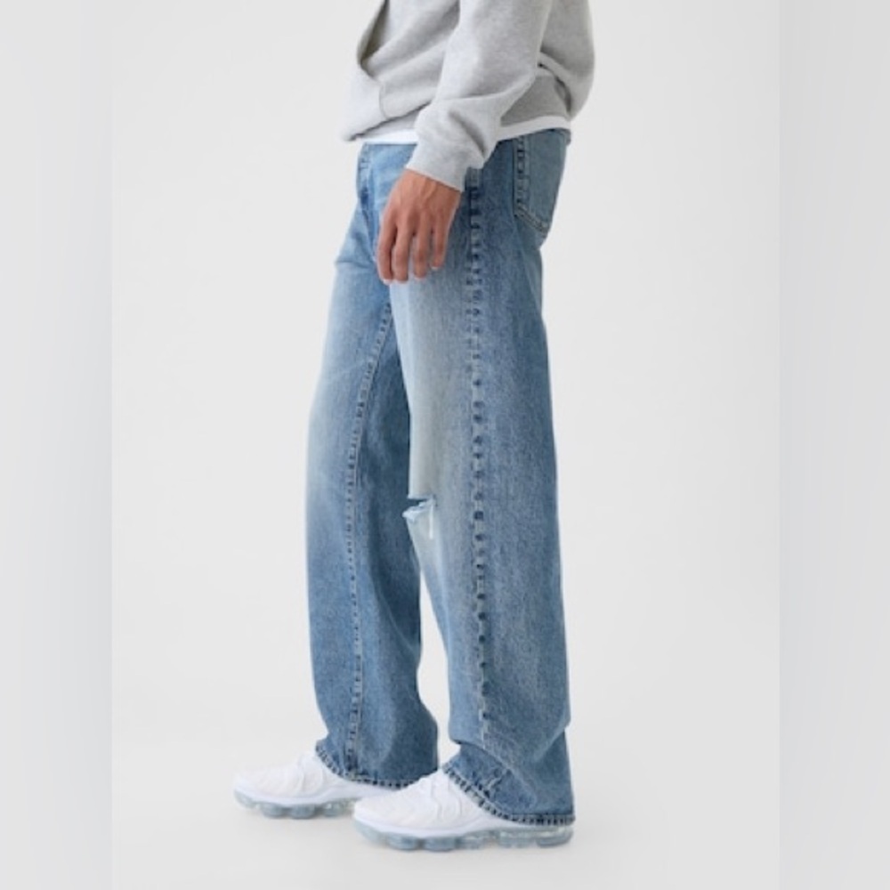Gap Organic Cotton '90s Loose Jeans Unisex - Picture 3 of 16